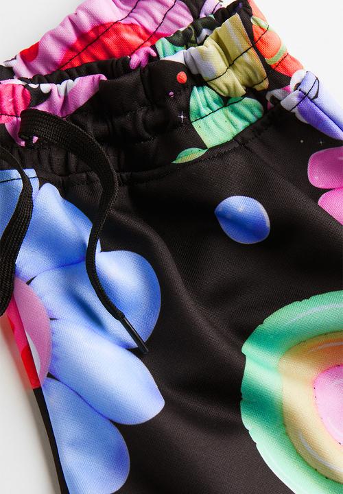 H&M - Eva Cremers x H&M: Printed shorts - black/patterned 