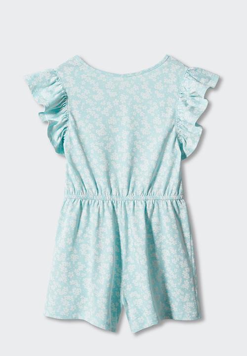 MANGO - Playsuit bombay - turquoise