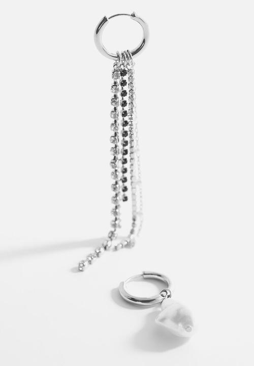 MANGO - Earrings laila - silver