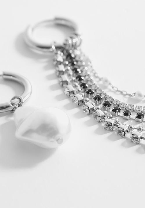 MANGO - Earrings laila - silver