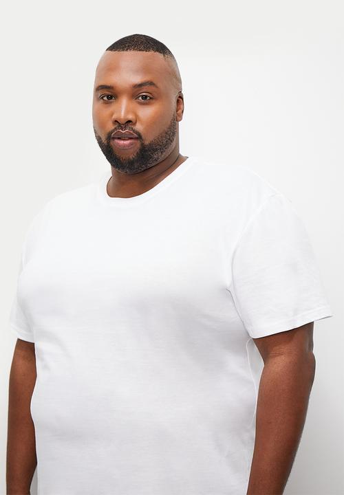 Superbalist - Nate Plus BCI Crew Neck Tee - white