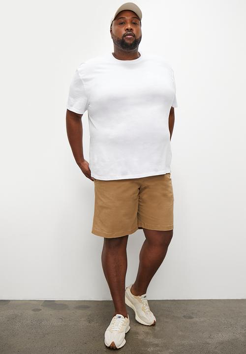Superbalist - Nate Plus BCI Crew Neck Tee - white