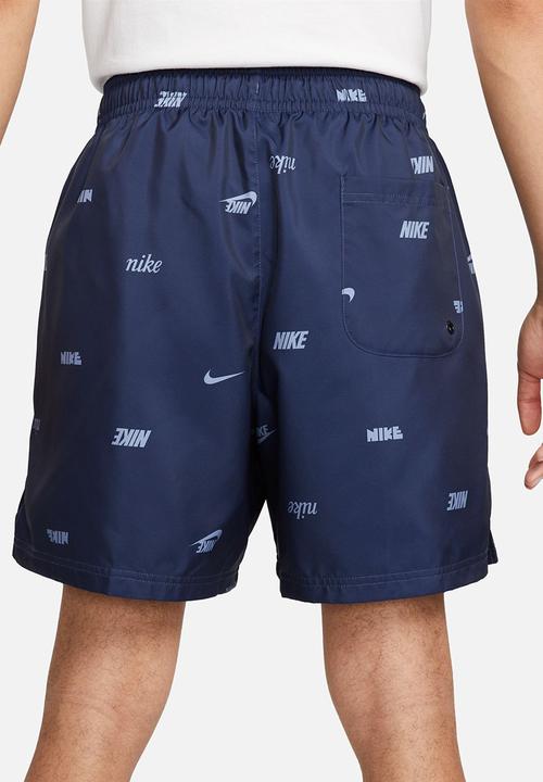 Nike - Nike Club+ AOP woven flow short - navy 
