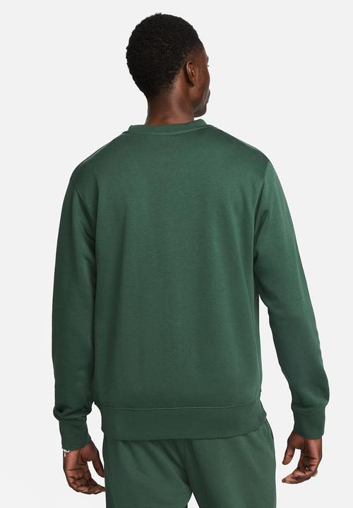 Nike - Nike Club+ French terry crew lbr sweatshirt - green 