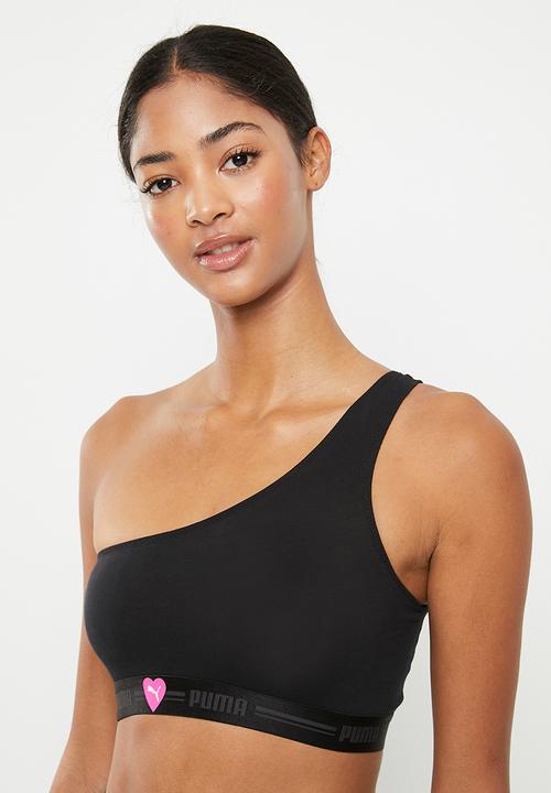 PUMA - Puma women one shoulder heart top - black