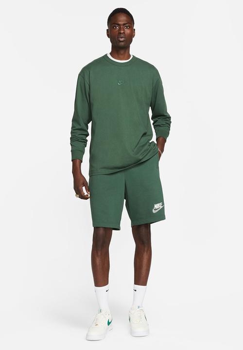 Nike - Nike Club+ French terry LBR short - green 