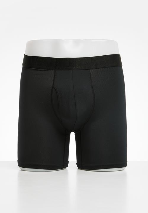 Under Armour - UA tech mesh 6 boxerjock - black