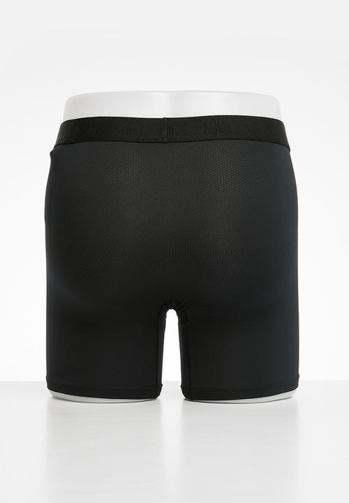 Under Armour - UA tech mesh 6 boxerjock - black