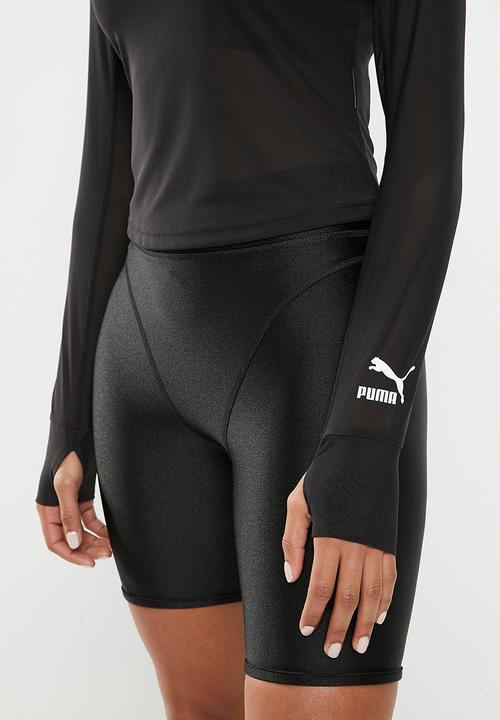 PUMA - Dare to long sleeve mock neck tee - puma black