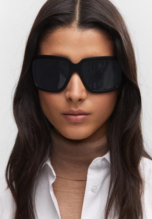 MANGO - Sunglasses gael - black