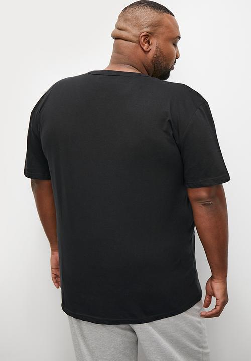 Superbalist - Aaron plus BCI relaxed fit tee - black