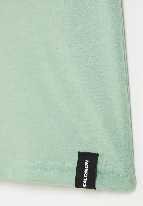 Salomon - Garden short sleeve tee g - granite green