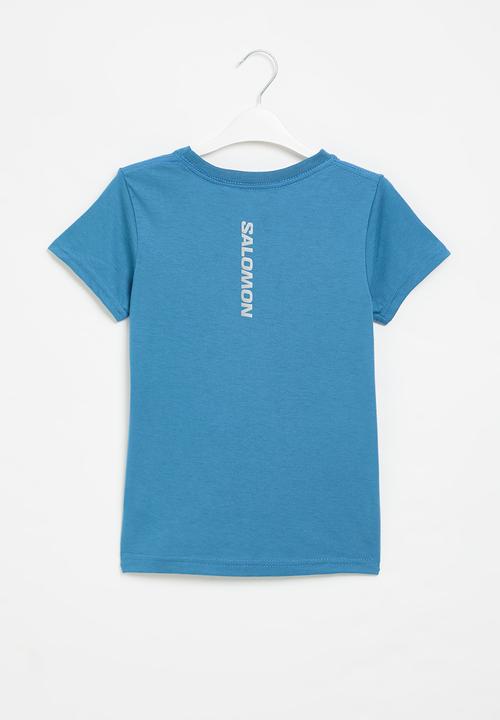 Salomon - Bolt short sleeve tee b - blue ashes