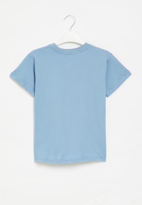 Billabong  - Pre-boys arch wave short sleeve - washed blue