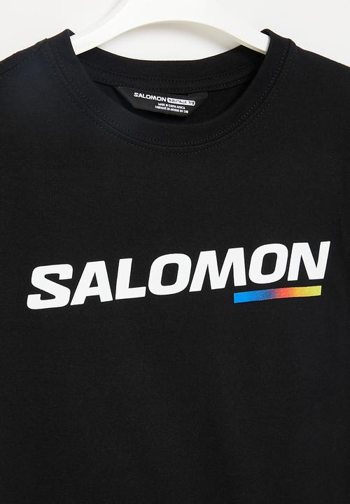 Salomon - Racee short sleeve tee b - black