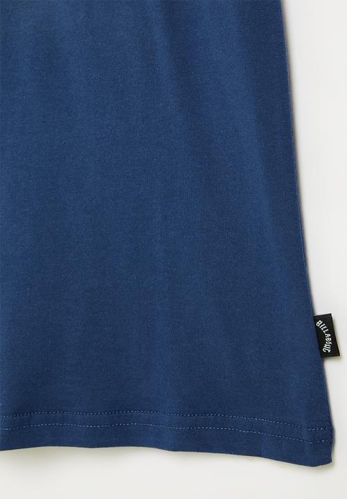 Billabong  - Pre-boys team wave short sleeve - dark blue
