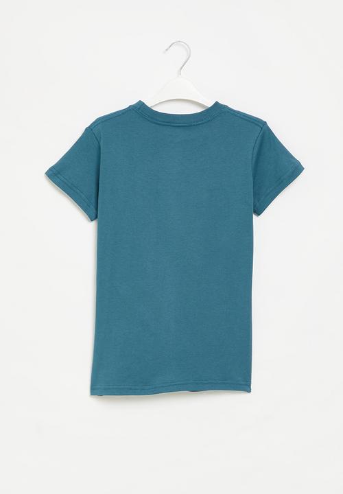 Billabong  - Boys arch wave short sleeve - deep teal
