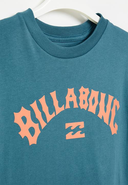 Billabong  - Boys arch wave short sleeve - deep teal