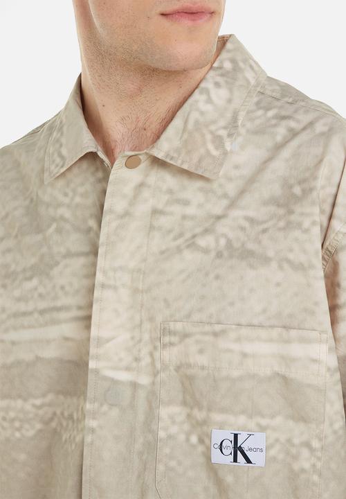 Calvin Klein - Oversized ss shirt - landscape aop
