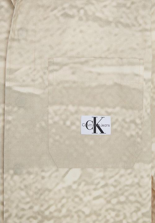 Calvin Klein - Oversized ss shirt - landscape aop