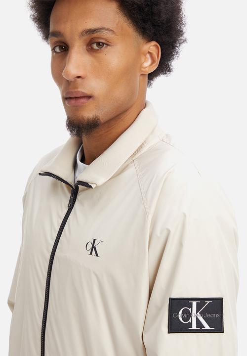 Calvin Klein - Unpadded harrington jacket - classic beige