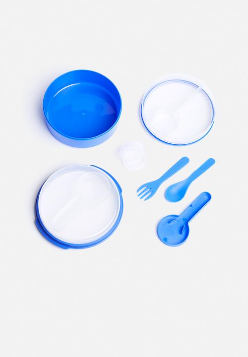 Kitchen Craft - Multi-Layer Round Lunch Box 