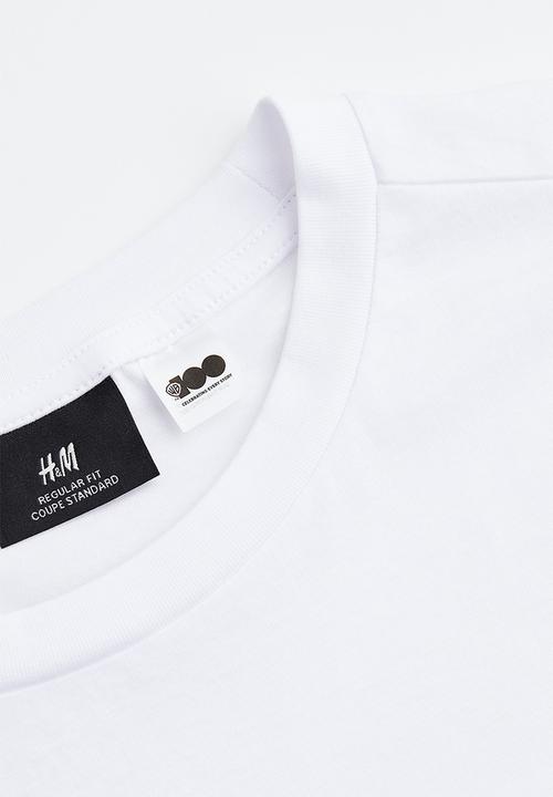 H&M - Regular fit t-shirt - white/looney tunes