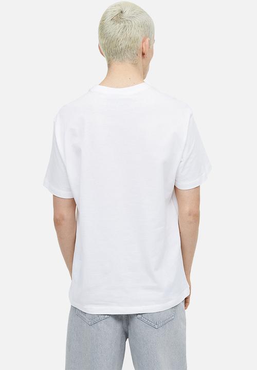 H&M - Regular fit t-shirt - white/snoopy 