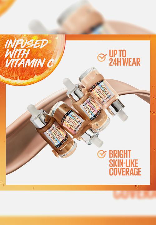 Maybelline - SuperStay Skin Tint with Vitamin C Vegan Formula 48
