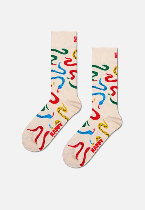 Happy Socks - 3-pack happy camper socks gift set - dark green