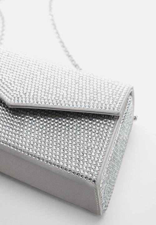 MANGO - Bag block - silver