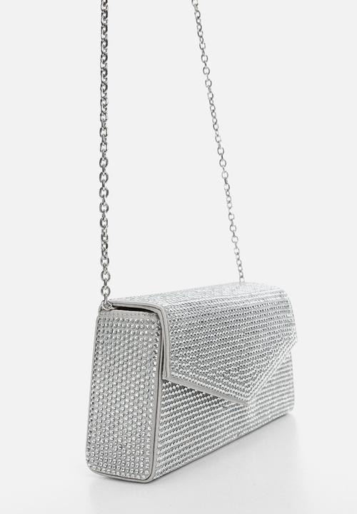 MANGO - Bag block - silver