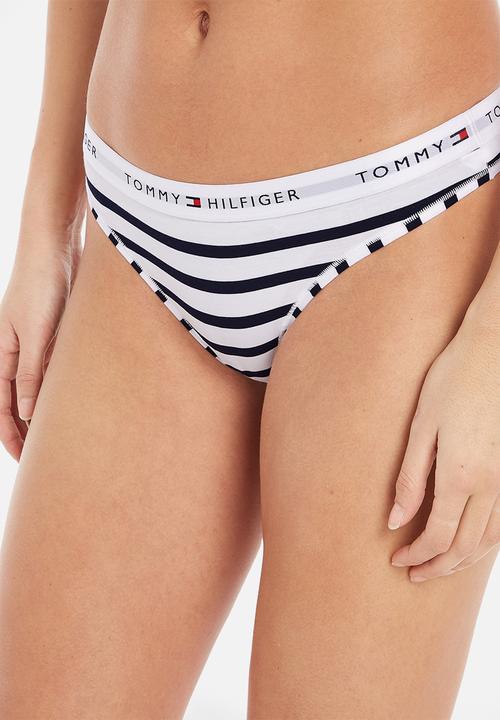 Tommy Hilfiger - Thong print - breton stripe/navy