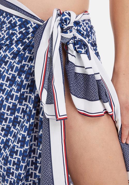 Tommy Hilfiger - Pareo - monogram navy white