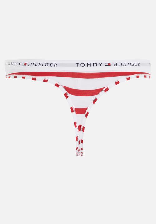 Tommy Hilfiger - Thong print - breton stripe/red