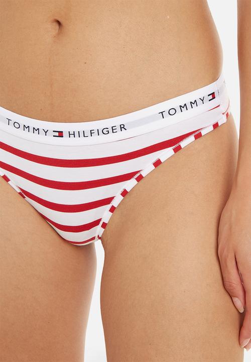 Tommy Hilfiger - Thong print - breton stripe/red