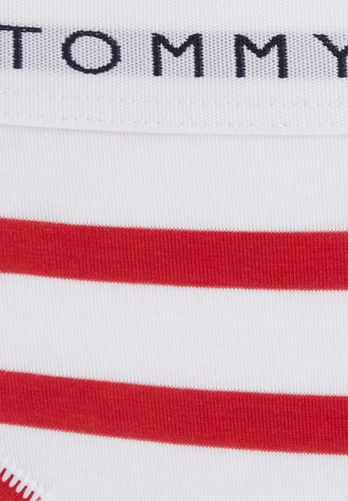 Tommy Hilfiger - Thong print - breton stripe/red
