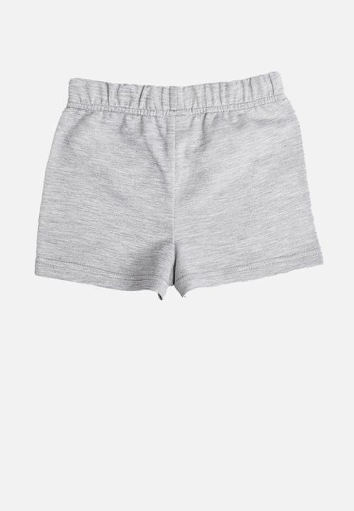 Character Group - Snoopy fleece shorts - grey