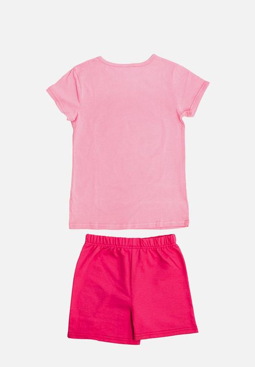 Character Group - Snoopy short sets - pink
