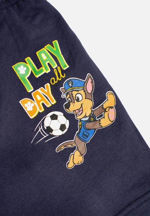 Character Group - Paw patrol fleece shorts - blue