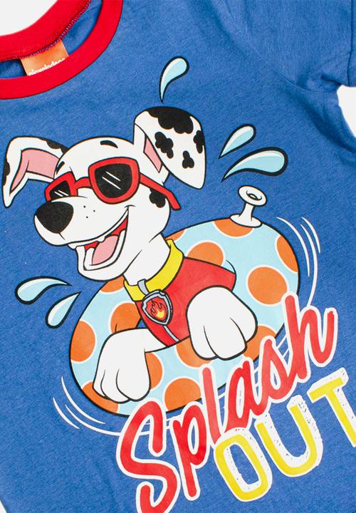 Character Group - Paw patrol short sets - blue