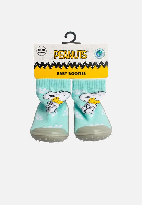 Character Group - Snoopy rubber booties  - blue