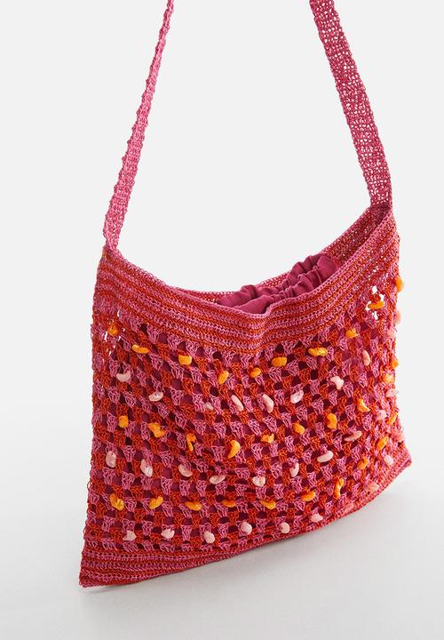 MANGO - Bag moris - pink