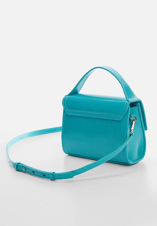 MANGO - Bag helena - water green