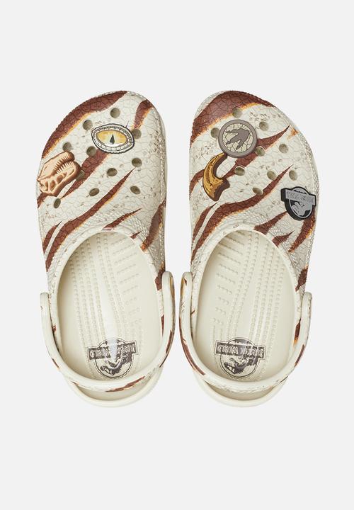 Crocs - Jurassic world clog slip on - bone