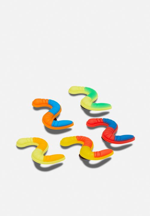 Crocs - UV changing candy worms 5 pack - multi
