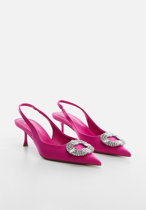 MANGO - Fanda slingback court - bright pink
