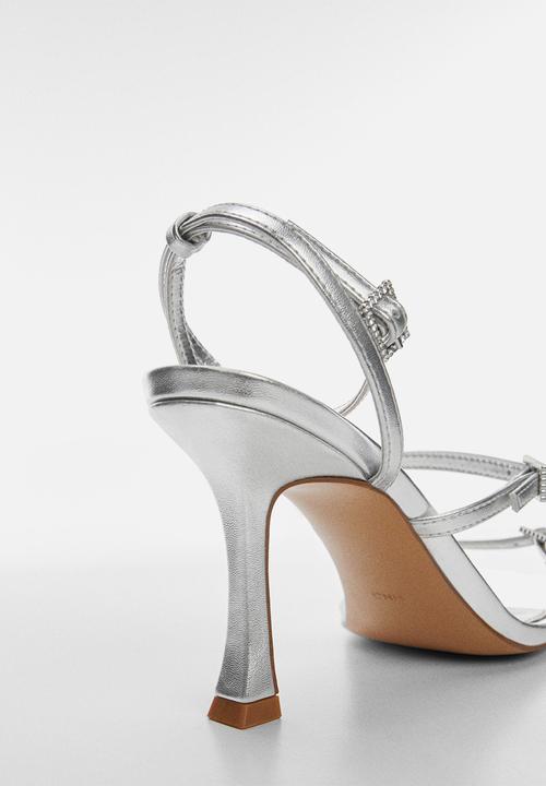 MANGO - Anna sandal - silver