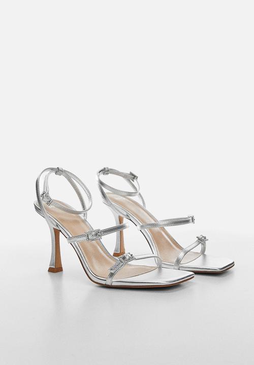 MANGO - Anna sandal - silver