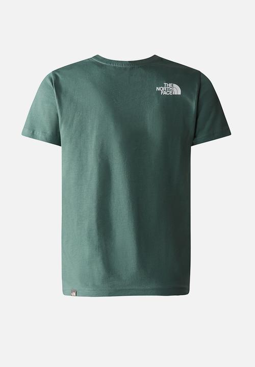 The North Face - B short sleeve redbox tee - green